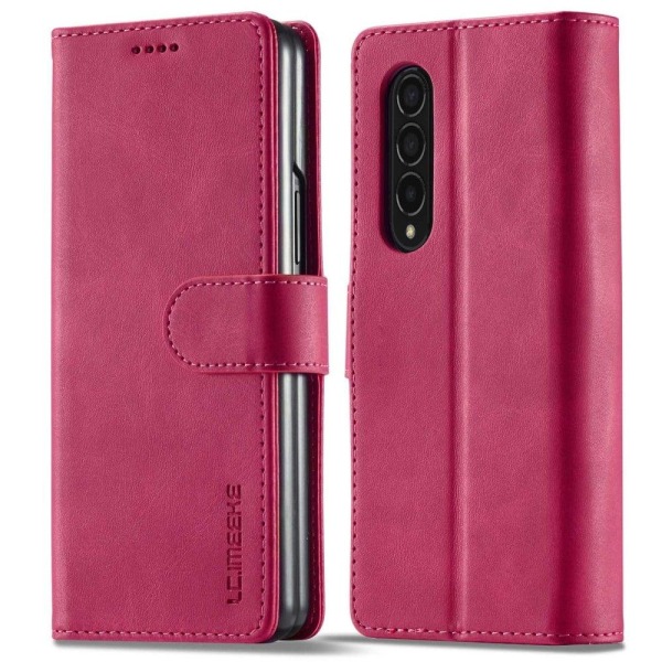 LC.IMEEKE Samsung Galaxy Z Fold4 Läppäkotelo - Rose Pink