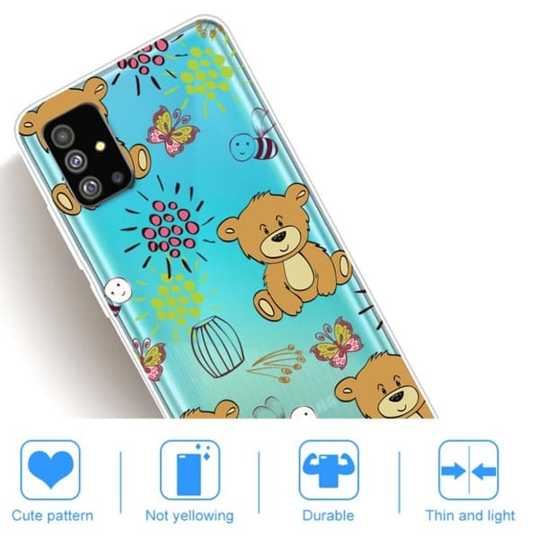 Deco Samsung Galaxy S20 Plus deksel - Bear Brown