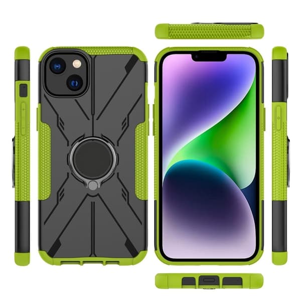 Magneettikannatin iPhone 14 Plus -puhelimelle - Vihreä Green
