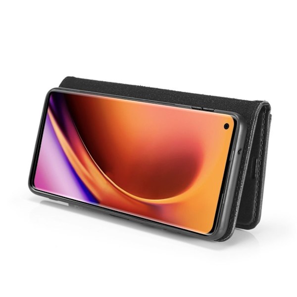 DG.MING OnePlus 8 Pro 2-in-1 Wallet Etui - Sort Black