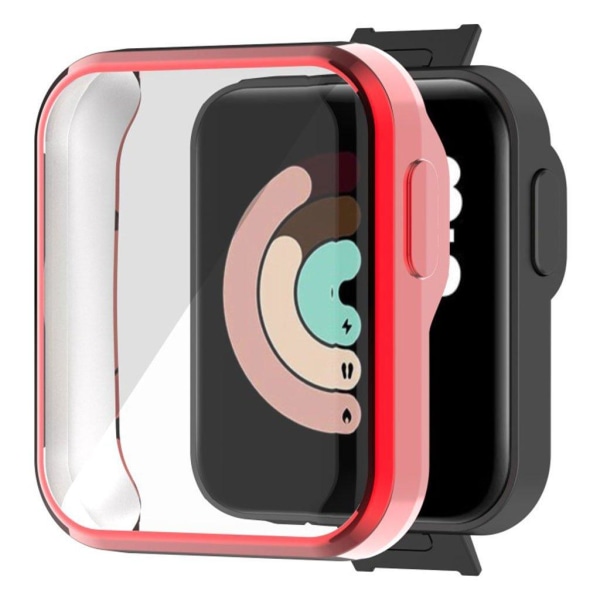 Xiaomi Mi Watch Lite / Redmi Watch skinnende cover - Rød Red