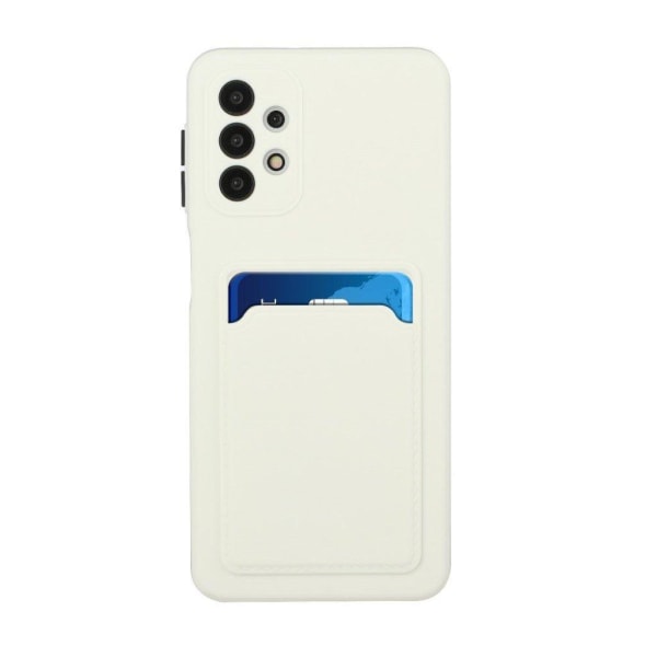 Card Holder Cover til Samsung Galaxy A32 - Hvid White