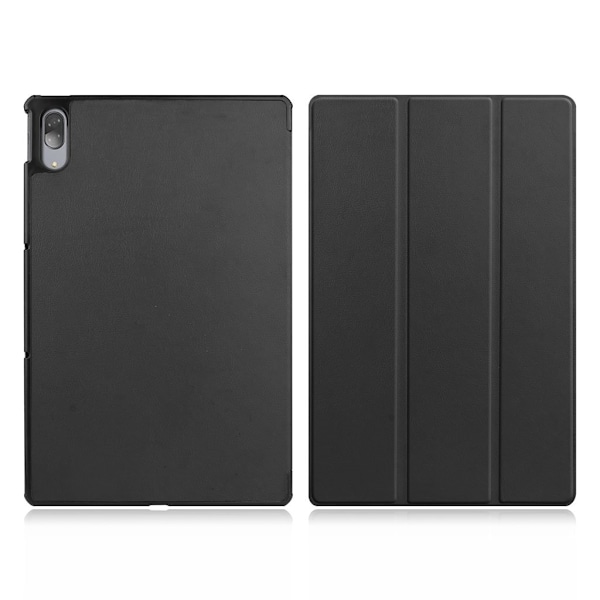 Lenovo Tab P11 Pro tri-fold læderetui - Sort Black