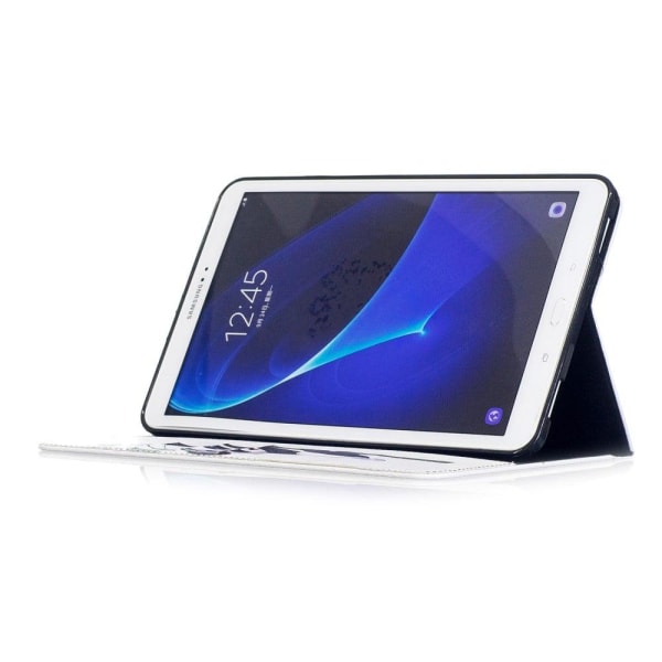 Samsung Galaxy Tab A 10.1 (2016) Charmerende læder etui - Panda og bambus White