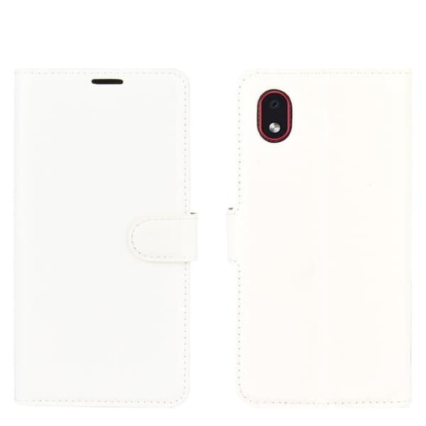 Classic Samsung Galaxy A01 Core / M01 Core Flippetui - Hvit Transparent