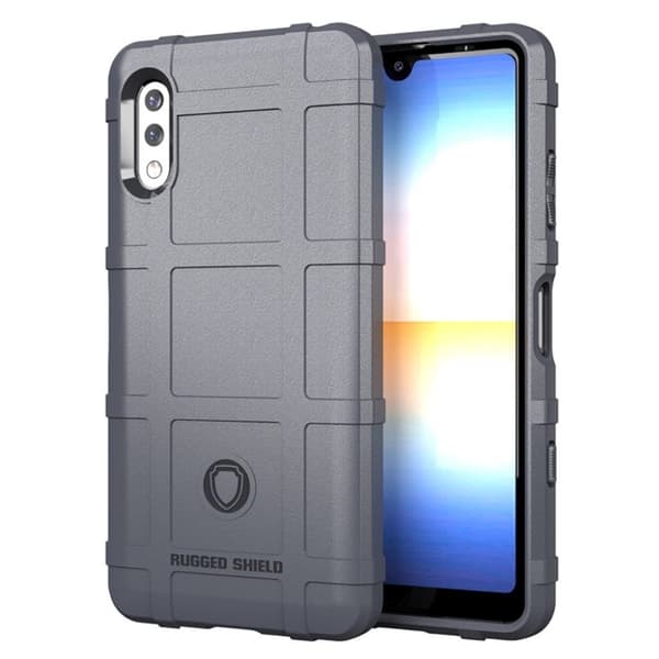 Rugged Shield Sony Xperia Ace 2 skal - Silver/Grå Silvergrå