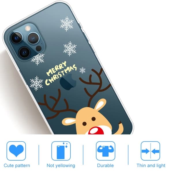 Joulu iPhone 14 Pro Max tapauksessa - Peura Brown