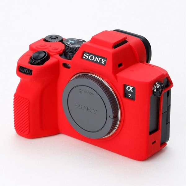 Sony A7 IV silikonisuojus - Punainen Red