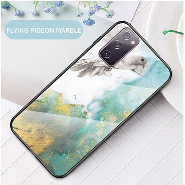 Fantasy Marble Samsung Galaxy S20 FE 5G / S20 Fe Deksel - Flying Due Multicolor