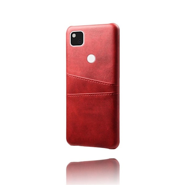 Dual Card deksel - Google Pixel 4a - Rød Red