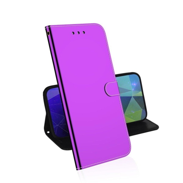 Mirror Samsung Galaxy Xcover 5 Flip Etui - Lilla Purple
