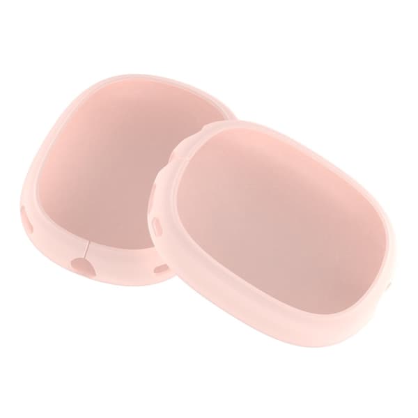 Silikonfodral AirPods Max 2 Bluetooth-headset Anti-rep öronkudde mjukt skalskydd - Rosa Rosa