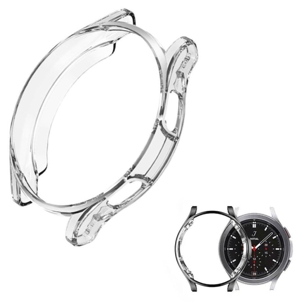 Samsung Galaxy Watch 4 (40 mm) genomskinligt TPU-skal - Transpar Transparent