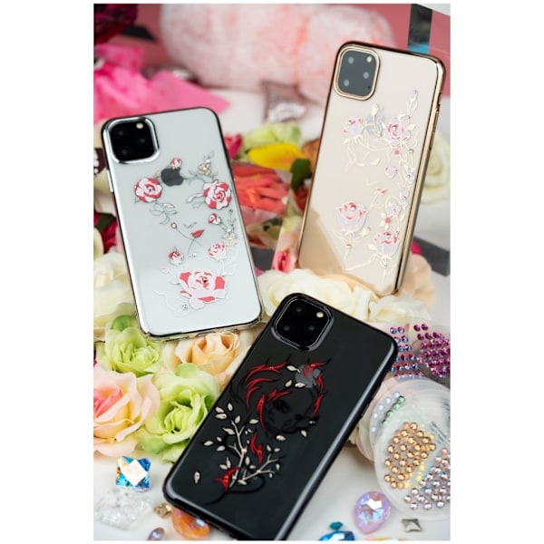 Kingxbar iPhone 11 Fairy Strassi Case - Hopea Silver grey