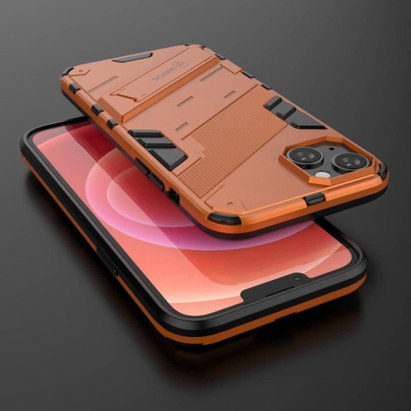 Shockproof Hybrid Suojakuori With A Modern Touch For iPhone 14 P Orange