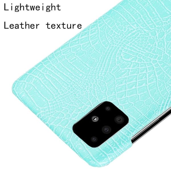 Croco deksel - Samsung Galaxy A71 5G - Baby blå Blue