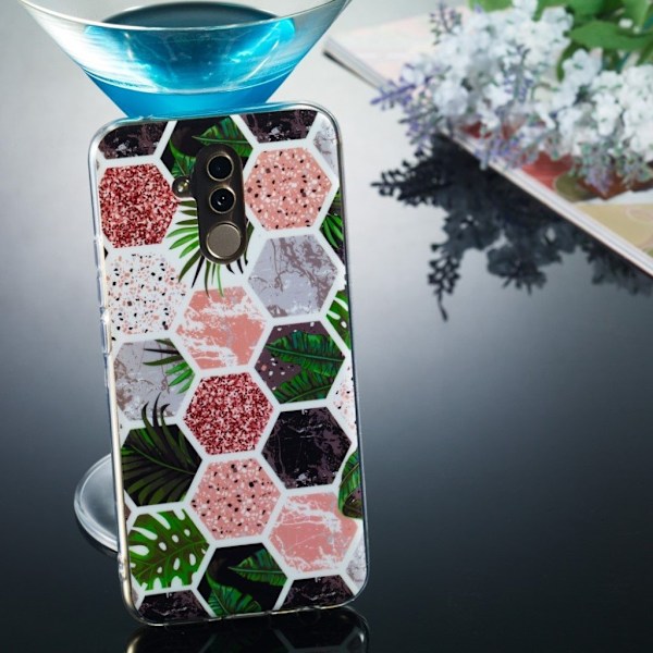 Huawei Mate 20 Lite mønster trykt blødt etui - stil F Multicolor