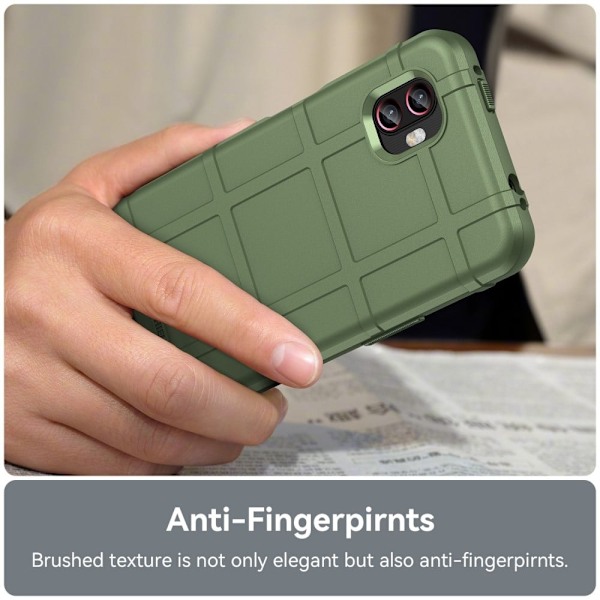 Rugged Shield Suojakotelo Samsung Galaxy Xcover 2 Pro / Xcover 6 Pro - Vihreä Green