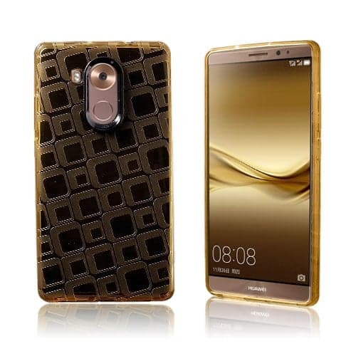 Valdemar TPU-skal med Rutnät för Huawei Mate 8 - Guld Guld