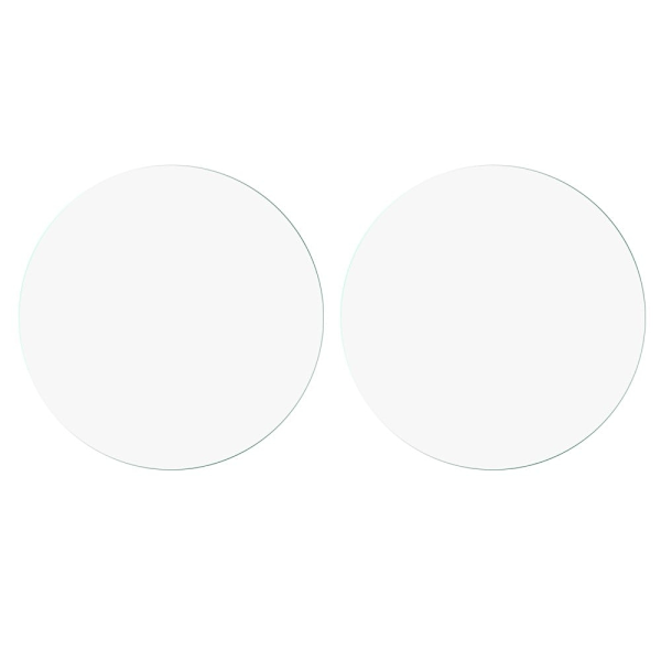 2Pcs Garmin Fenix 7X arc edge skærmbeskytter i hærdet glas Transparent