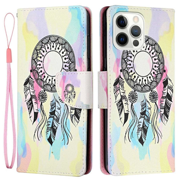 Wonderland iPhone 14 Pro Max flip etui - Drømmefanger Multicolor