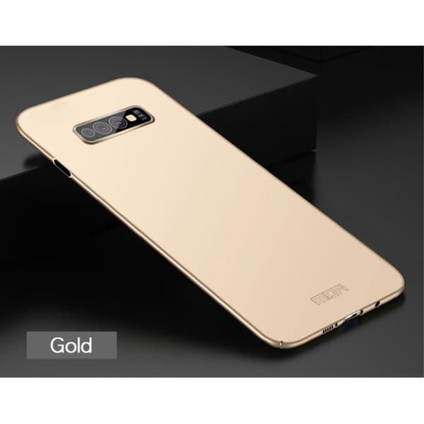 Mofi Shield Samsung Galaxy s10 e Ultra-Tynn Frostet Etui - Gull Gold