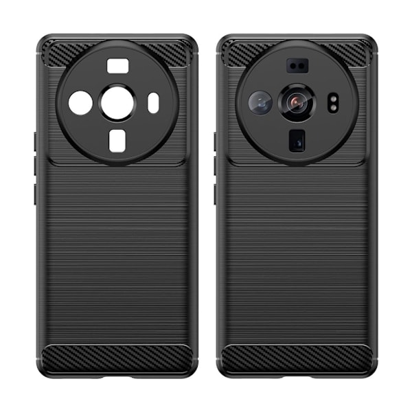 Carbon Flex Etui Xiaomi 12s Ultra - Sort Black