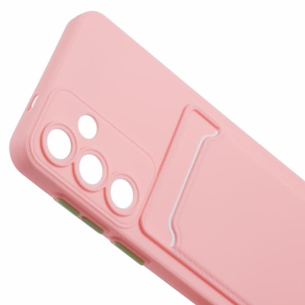 Samsung Galaxy A05s kuori korttipaikalla - Pinkki Pink