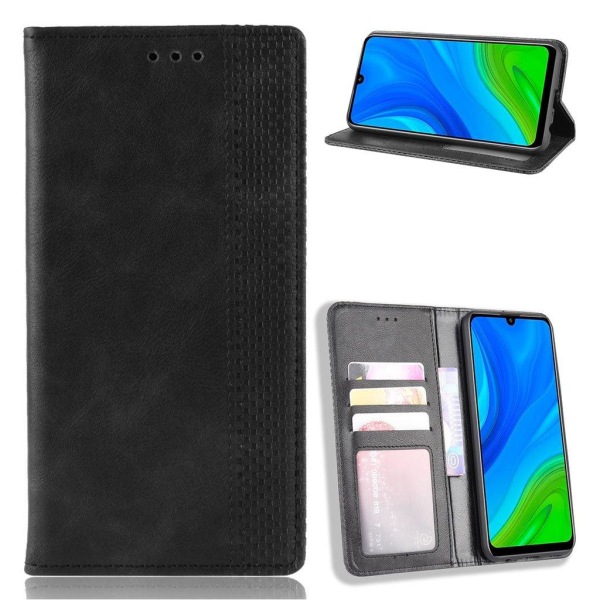 Bofink Vintage Huawei P Smart 2020 kotelot - Musta Black