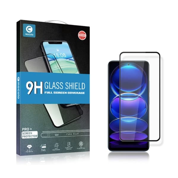 MOCOLO HD Xiaomi Redmi Note 12 Pro Plus skärmskydd i härdat glas Transparent