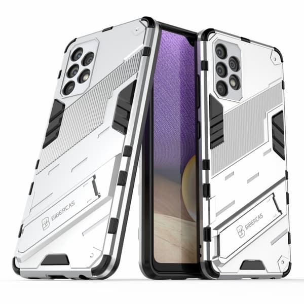 Stødsikkert hybridcover til Samsung Galaxy A32 - Hvid White