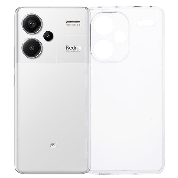 Tunt genomskinligt Xiaomi Redmi Note 13 Pro Plus skal Transparent