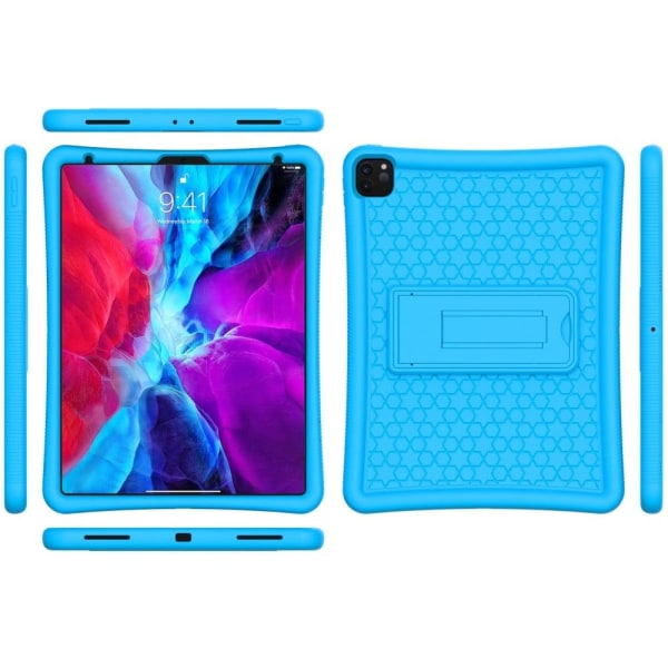 iPad Pro 12.9 (2021) / (2020) unique protection silicone cover - Blå