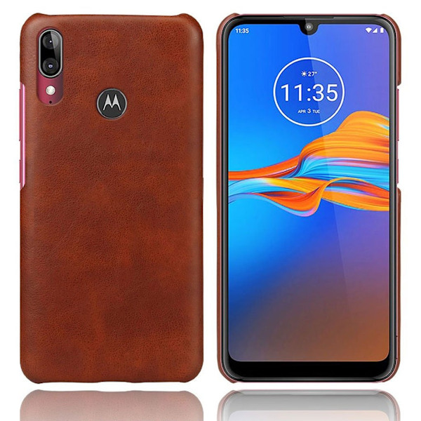 Prestige Motorola Moto E6 Plus skal - Brun Brun