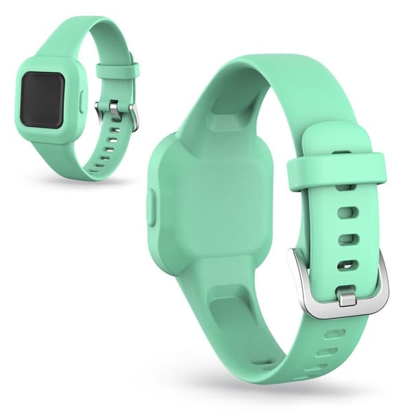 Garmin Vivofit Jr 3 silicone watch band - Light Green Grön