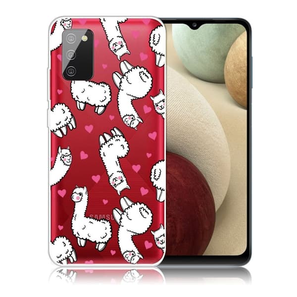 Deco Samsung Galaxy A02s skal - Alpacka Vit