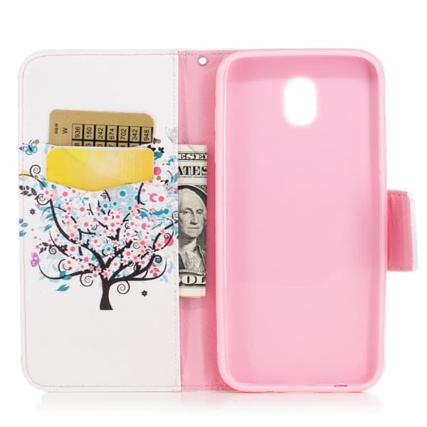 Samsung Galaxy J3 (2017) Etui med magnetlås – Farget tre Multicolor