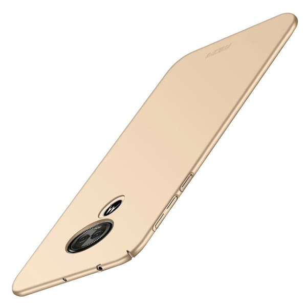 MOFI Shield Motorola Moto E5 Play frostet etui - Gull Gold