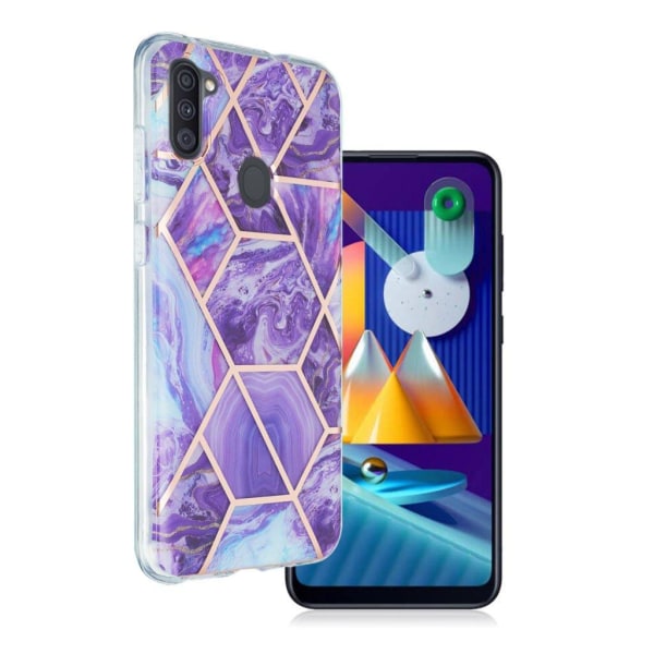 marmor Samsung Galaxy M11 / A11 etui - lilla Purple