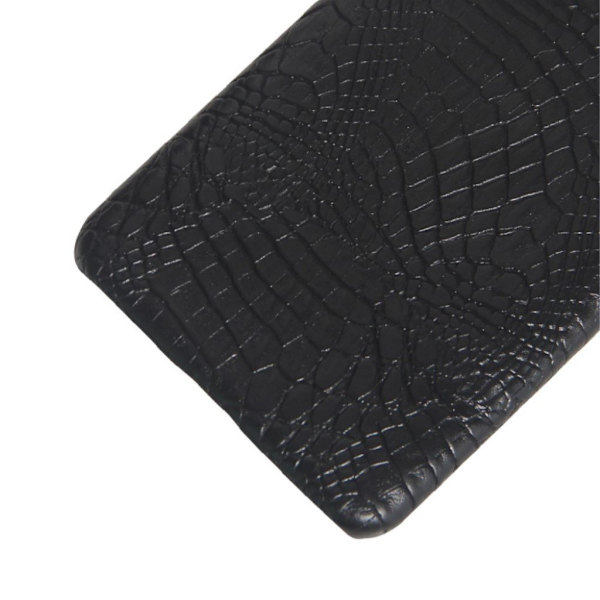 KSQ OnePlus 7 krokodille læder etui - Sort Black