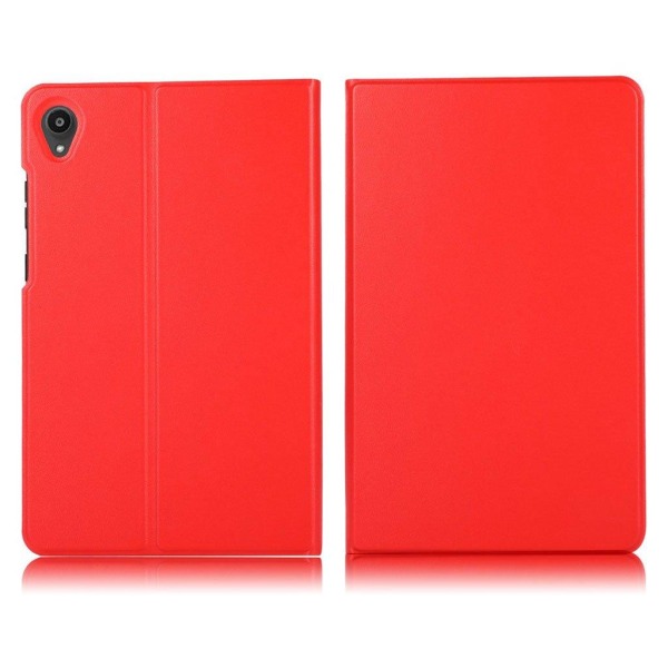 Leather case for Lenovo Tab M8 (2nd Gen) FHD - Red Red
