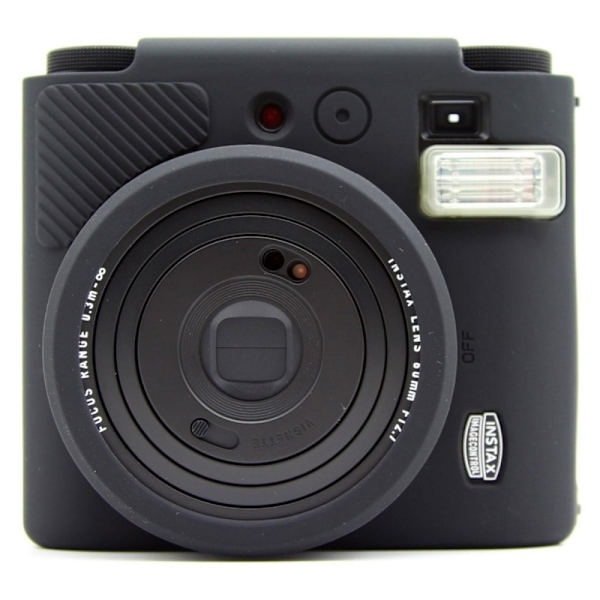 Fujifilm Instax Mini 99 Camera Case Anti-Drop Soft Silicone Protective Cover - Black Black