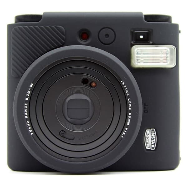 Fujifilm Instax Mini 99 kamerataske Anti-Drop Blødt Silikone Cover - Sort Black