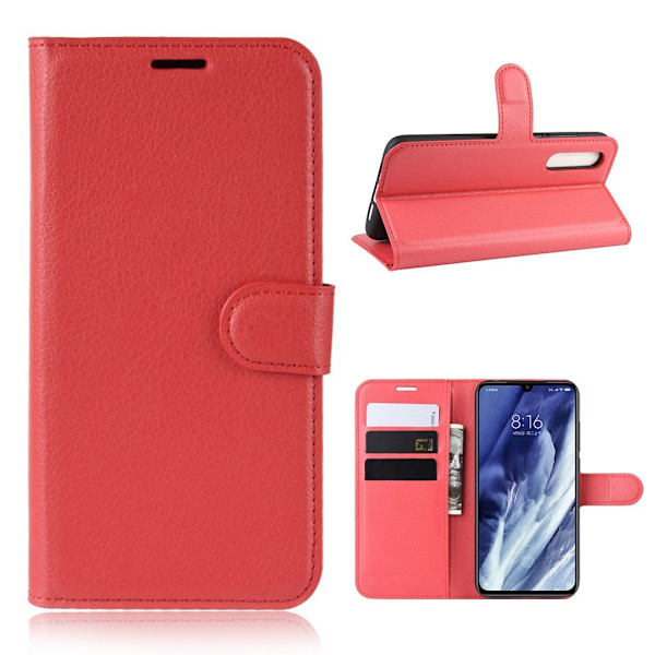 Alpha Xiaomi Mi 9 Pro flip etui - Rød Red