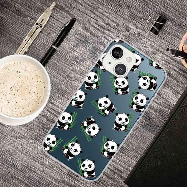 Deco iPhone 14 Plus skal - Pandor Svart