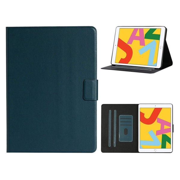 Auto Wake Sleep Stand Smart Leather Tablet Cover iPad 10.2 (2021 Green