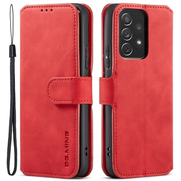 DG.Ming Retro Samsung Galaxy A53 5G fodral - Röd Röd