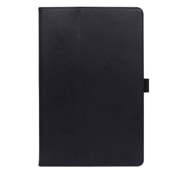 Lenovo Tab P11 built in hand-strap leather case - Black Black