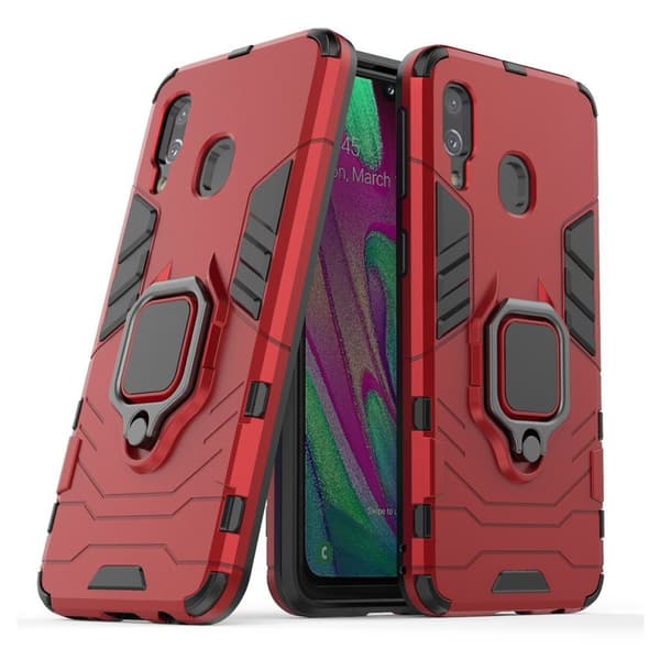 Kule Guard Samsung Galaxy A40 deksel - Rød Red