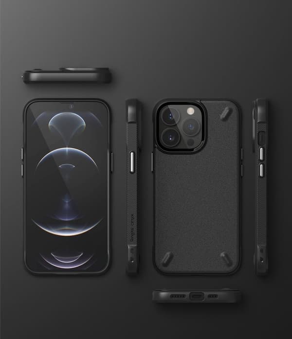 RINGKE ONYX - iPhone 13 Pro - Svart Black